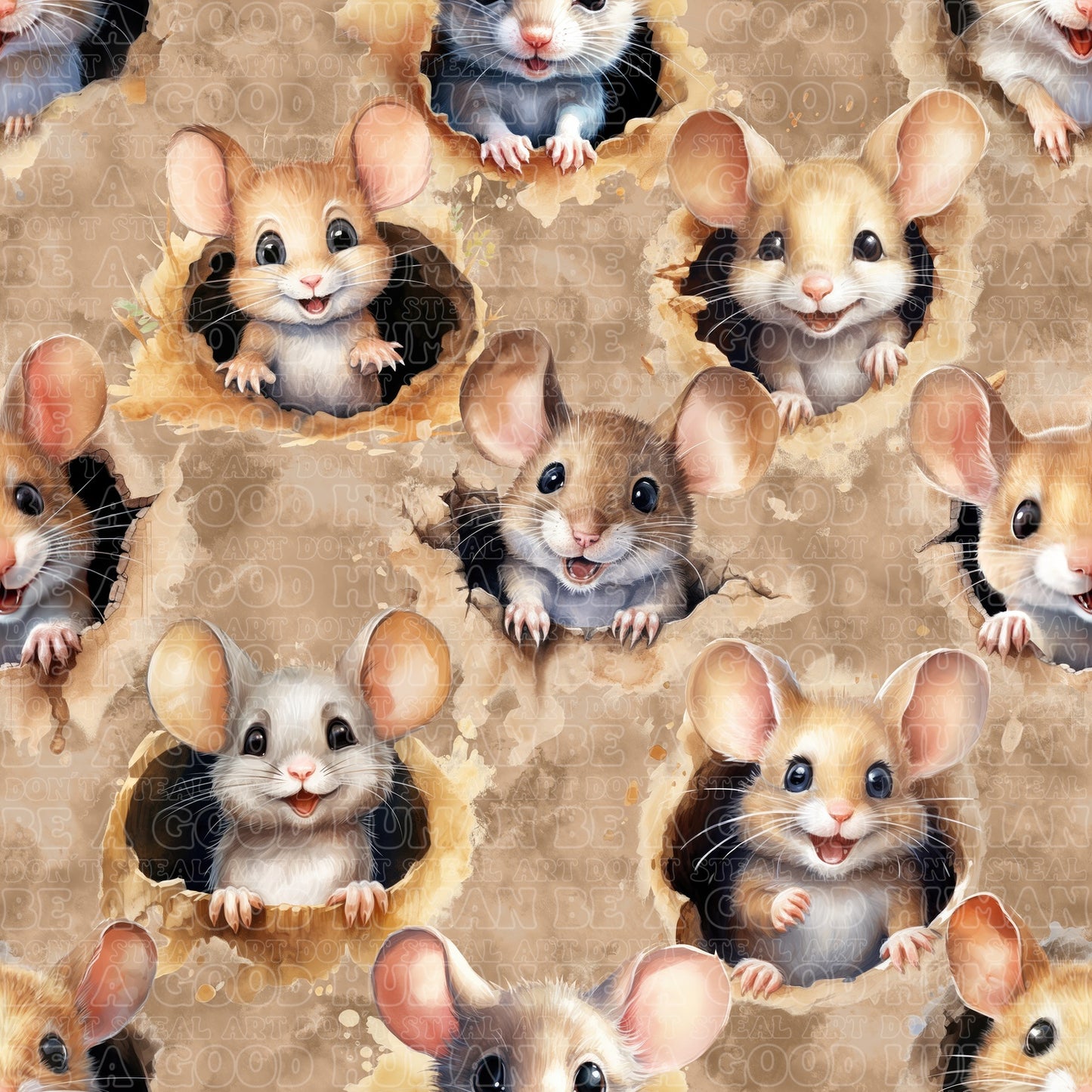 Animals sand mouse