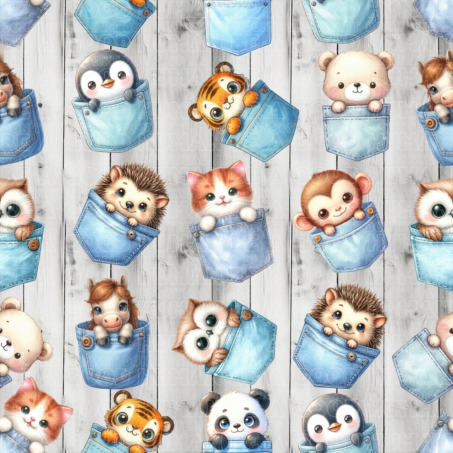 Animals in pockets