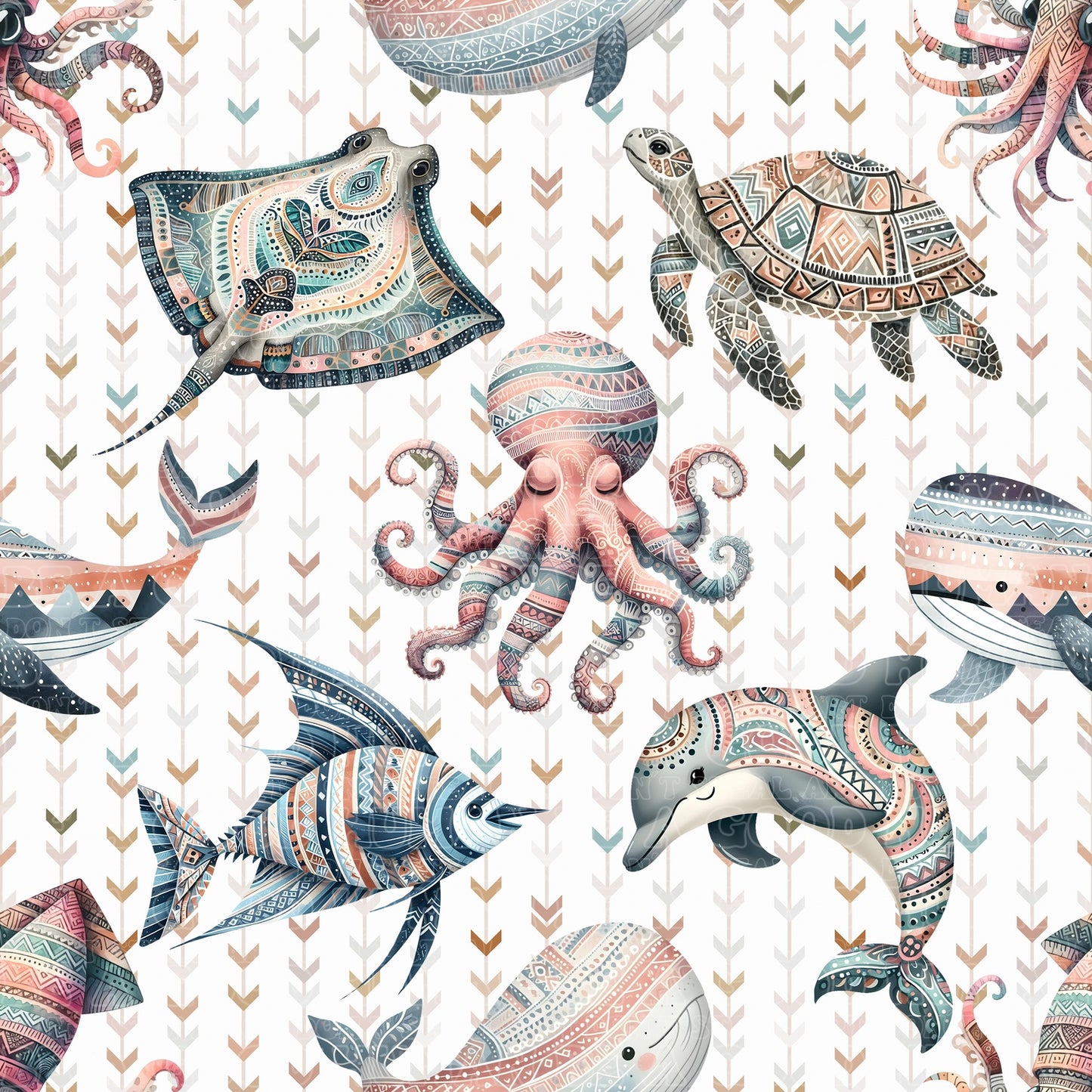 Animals boho
