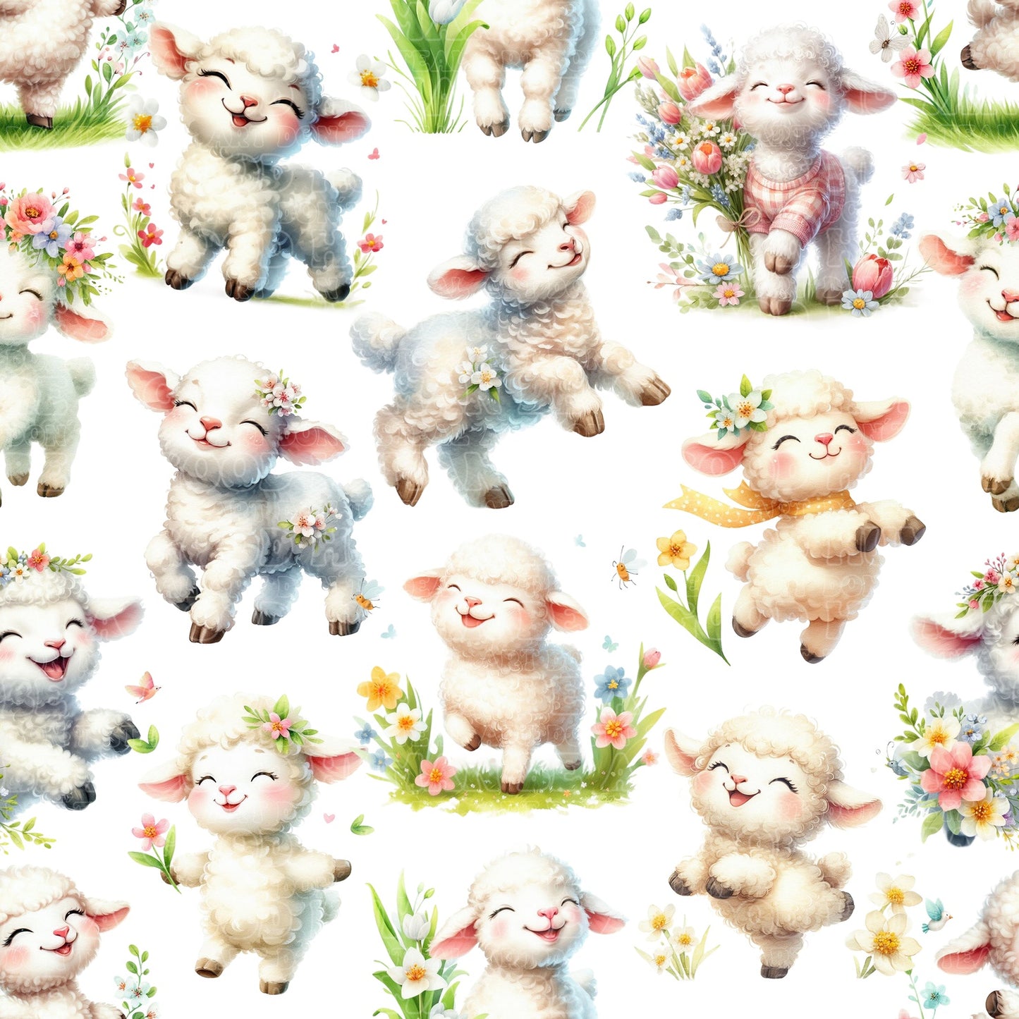 Farm animals little sheep