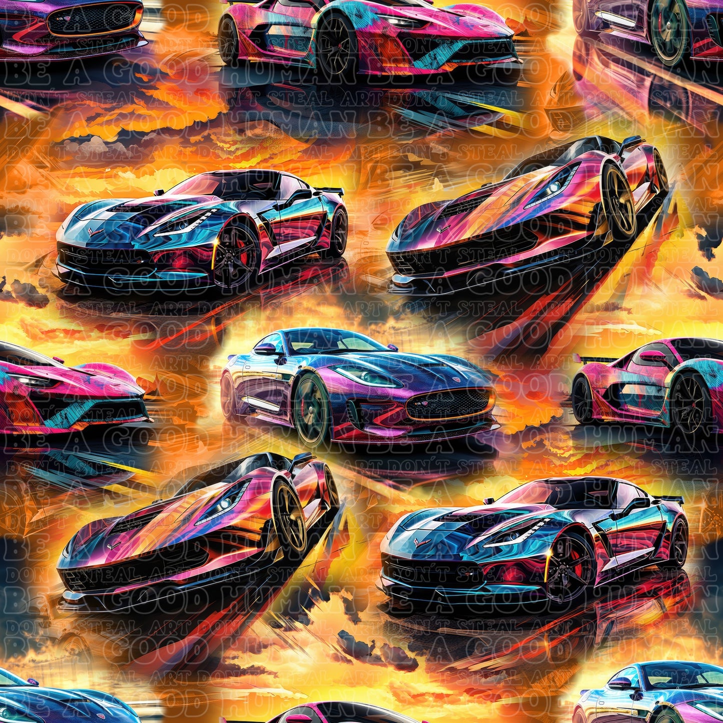 Flame sports cars