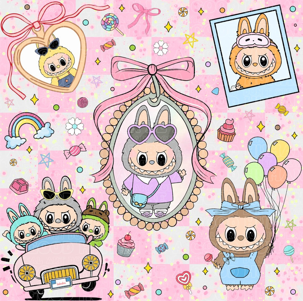 Labubu 17 ornaments