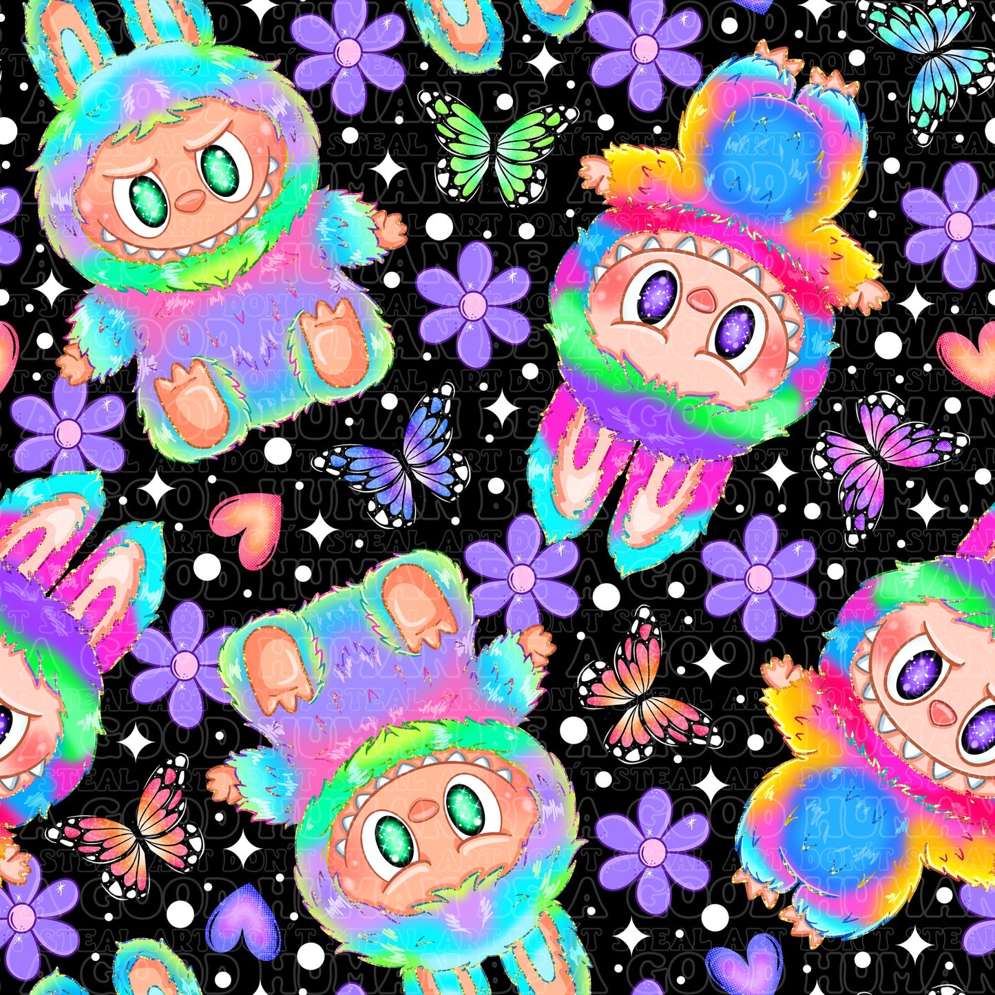 Labubu 42 rainbow
