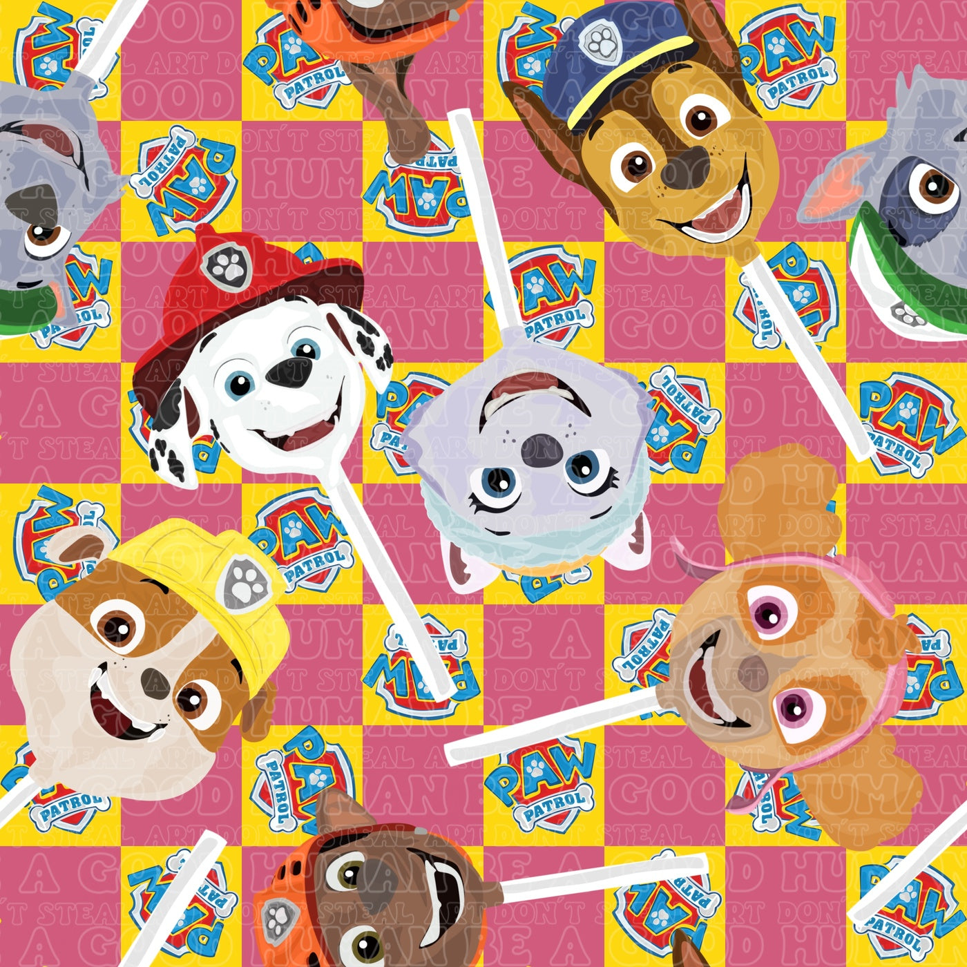 Paw Patrol 158 lollypop pink