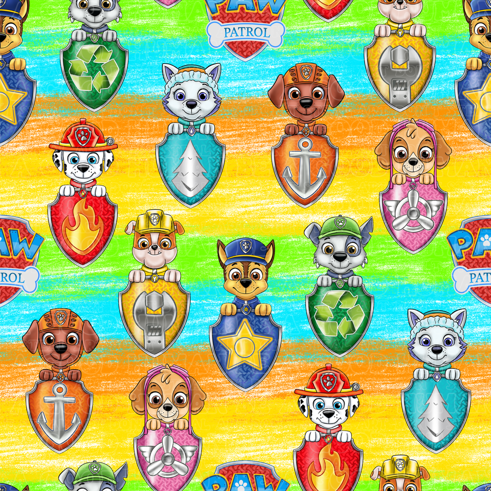 Paw Patrol 136 badge pups