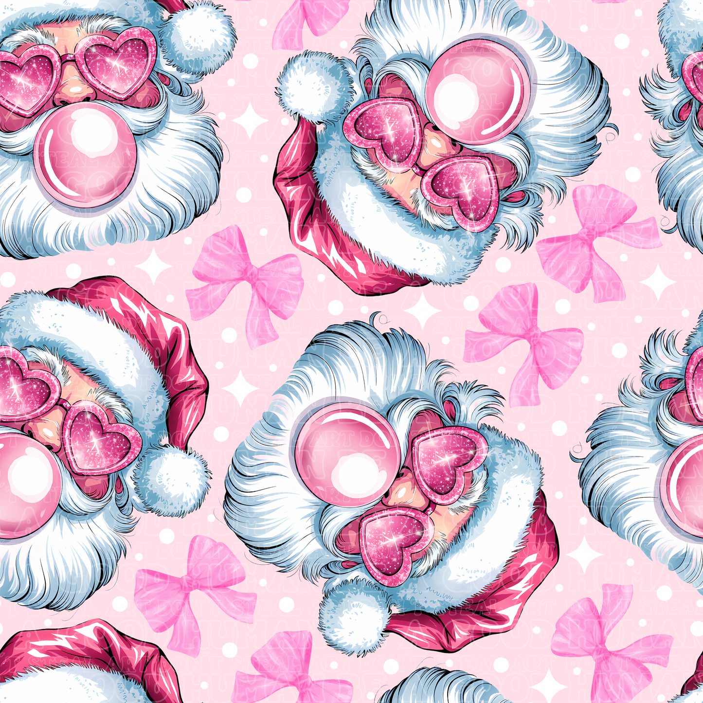 Christmas Santa bubble 2