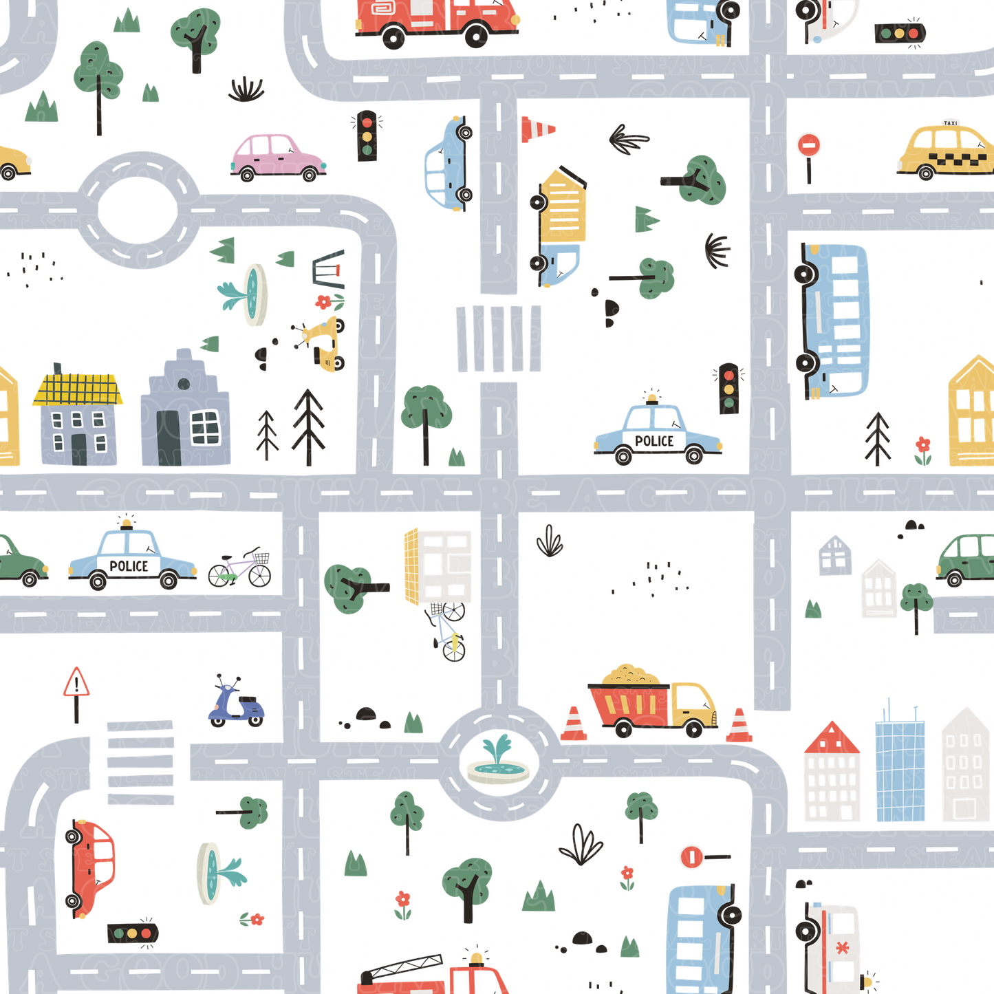 Vehicles grid lock 3