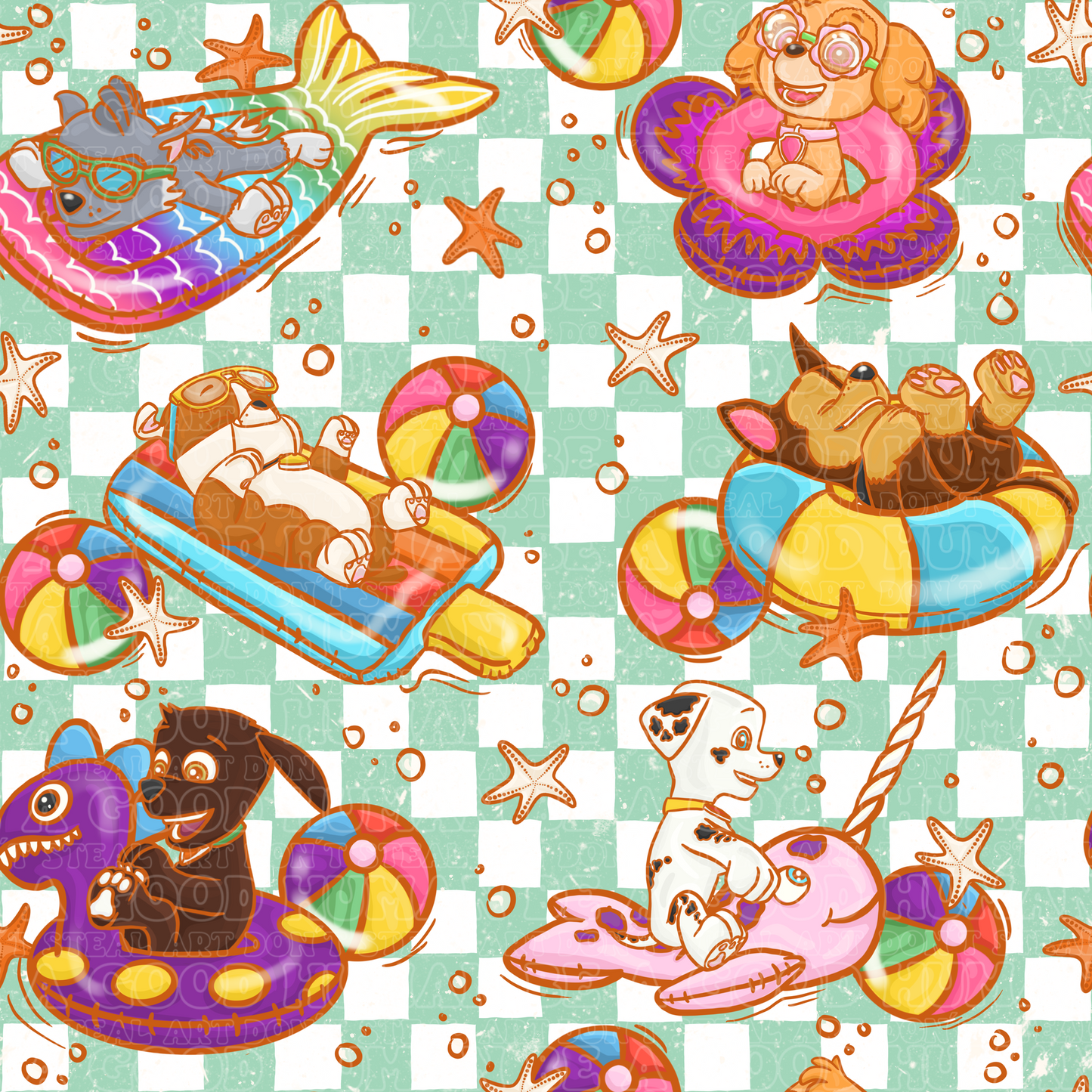 Paw Patrol 61 pool floaties