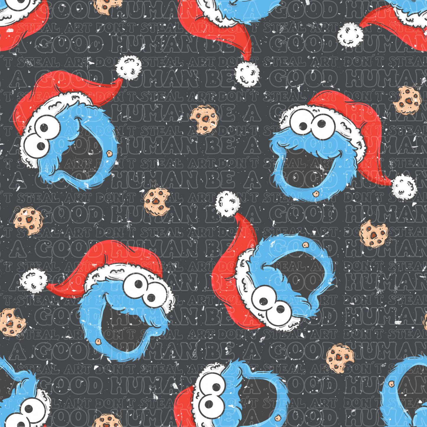 Christmas Cookie Monster 3