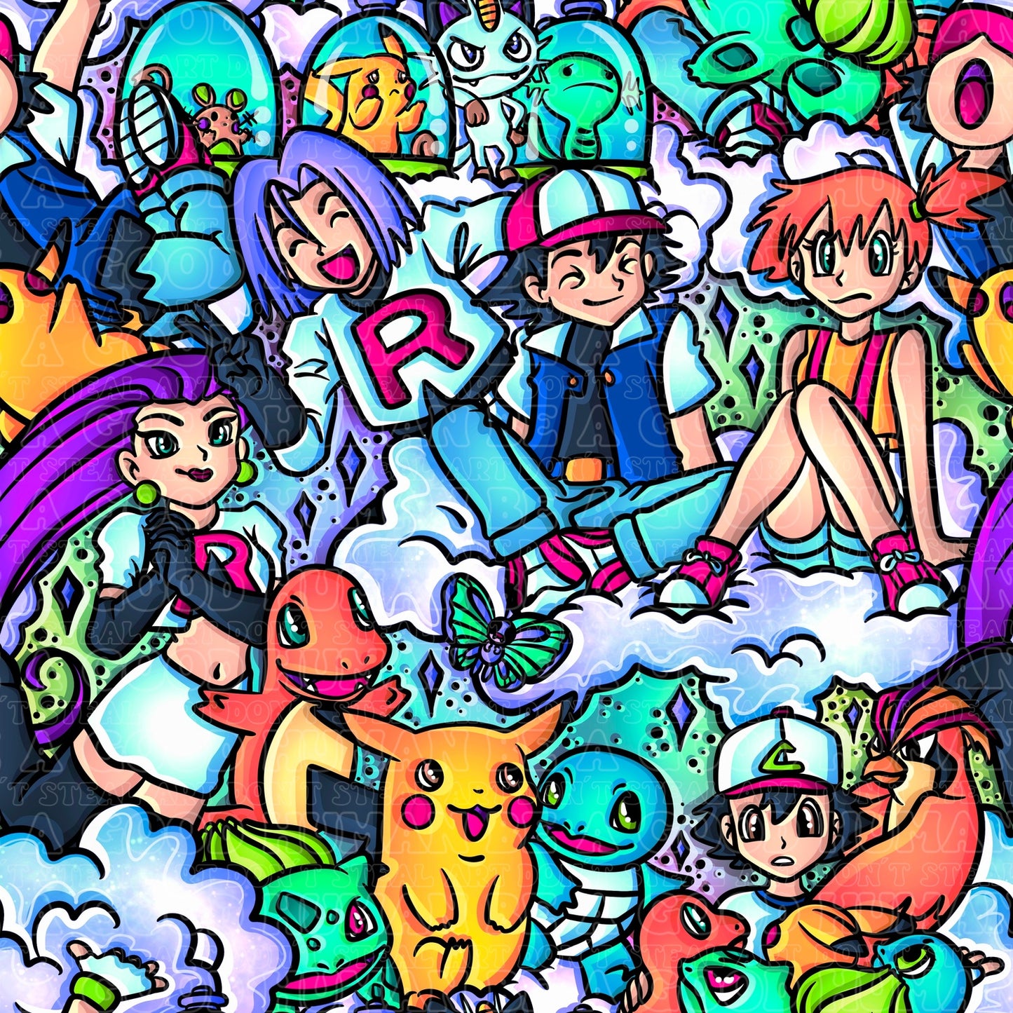 Bright Pokémon mashup