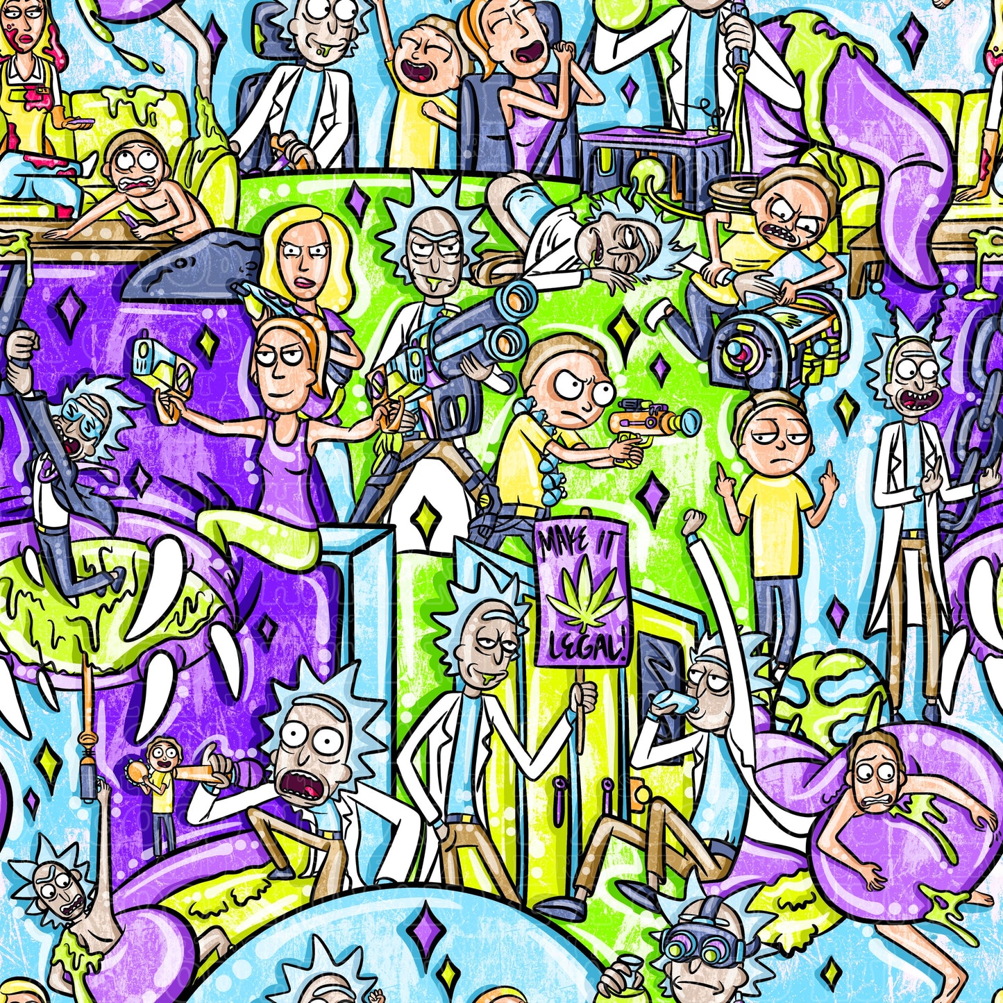 Bright Rick & Morty
