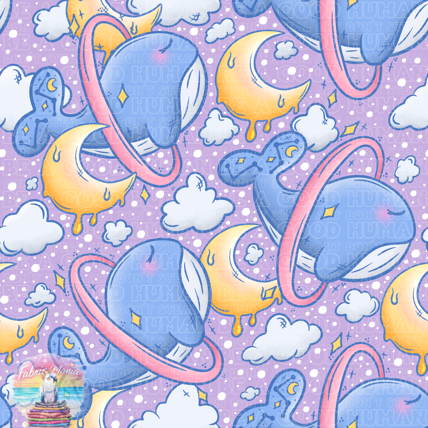 Animals whale purple