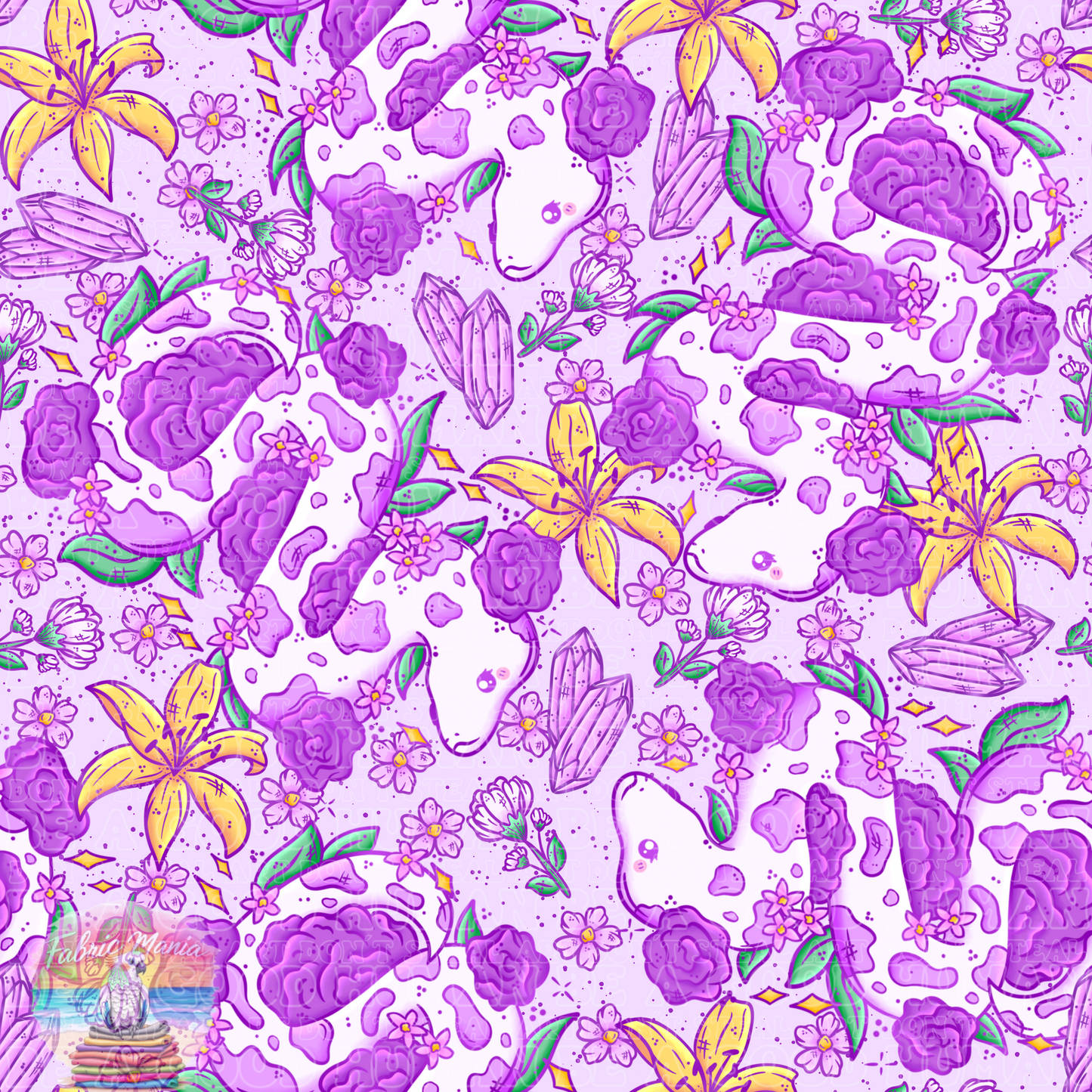 Animals snake purple 3