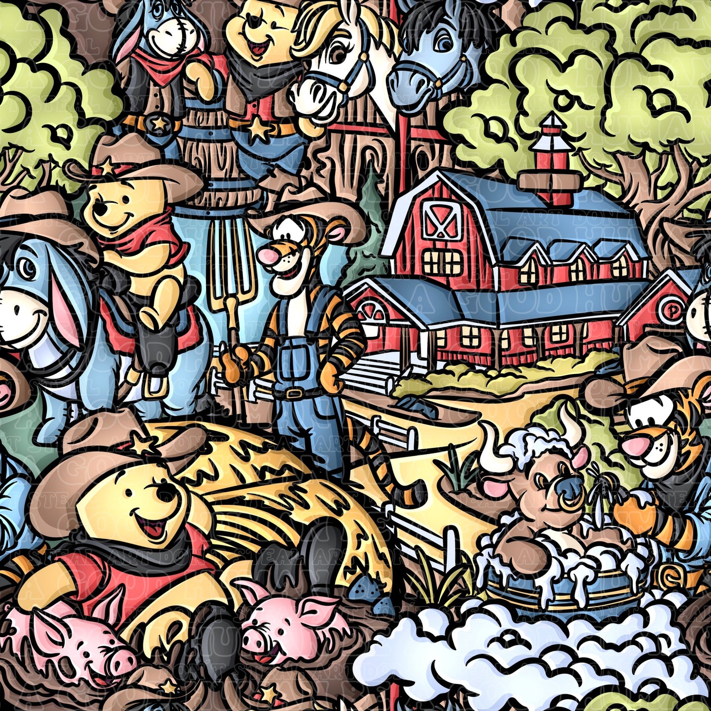 Bright Pooh western