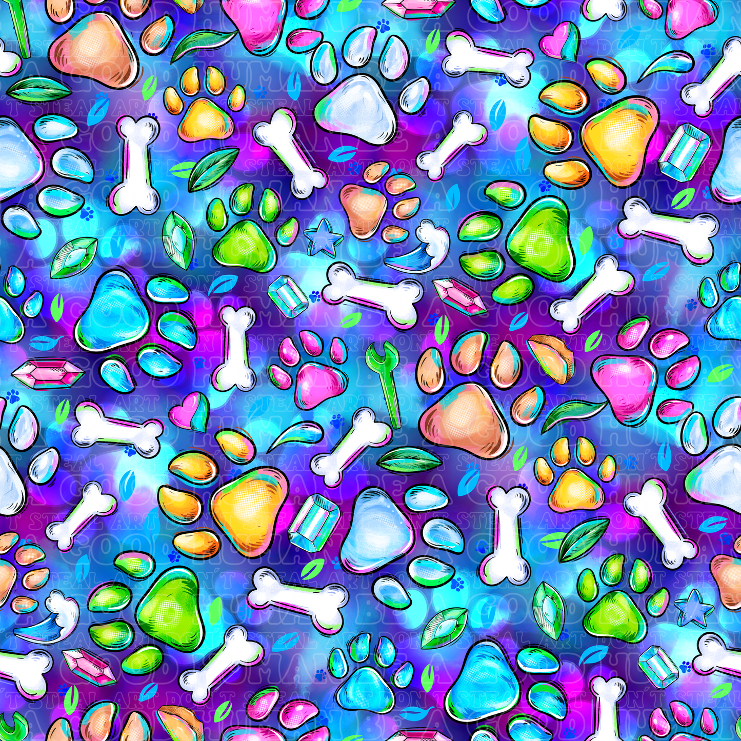 Paw Patrol 29 coordinate paws bones