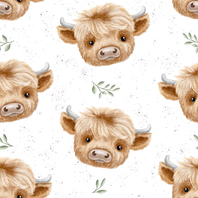 Farm animals highland cows 9