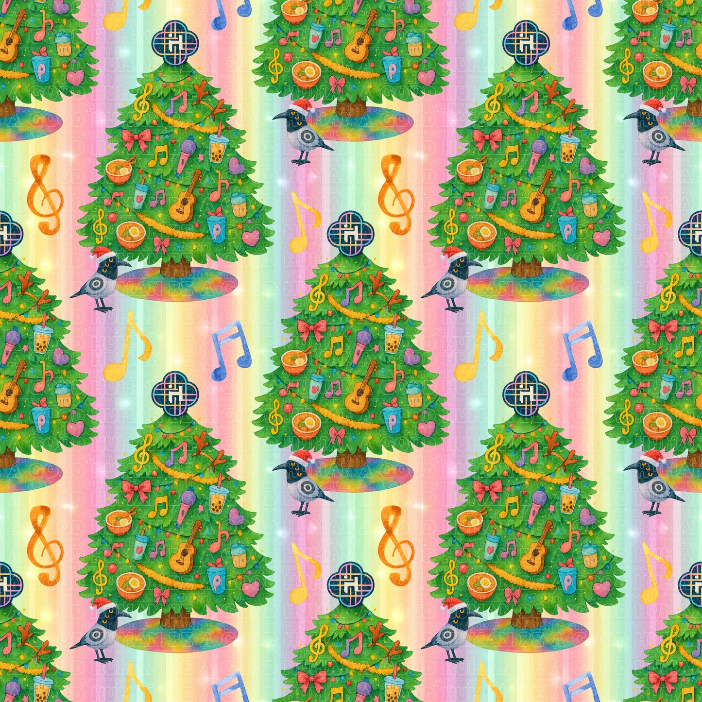 Christmas K-pop tree