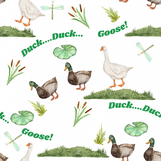 Farm animals duck, goose 3