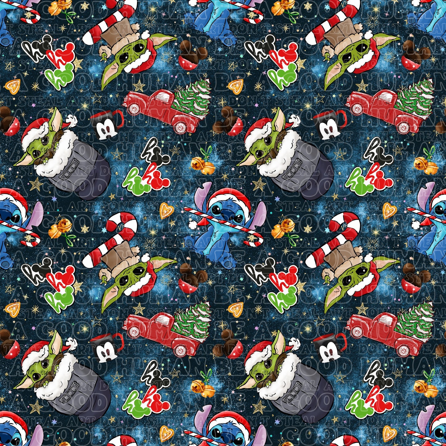 Christmas Stitch 9 Baby Yoda