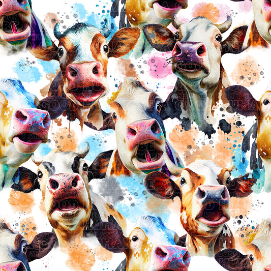 Farm animals cows