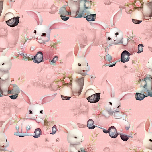 Animals bunny pink