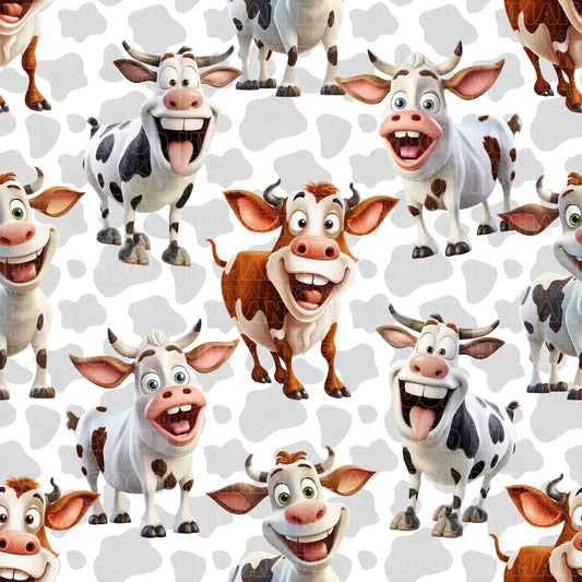 Farm animals cows