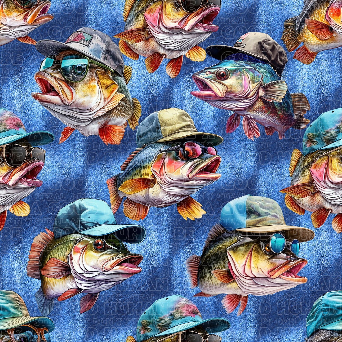 Animals fish blue