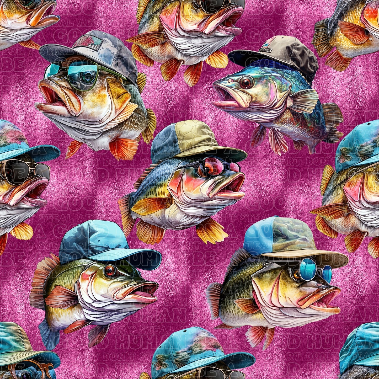 Animals fish pink