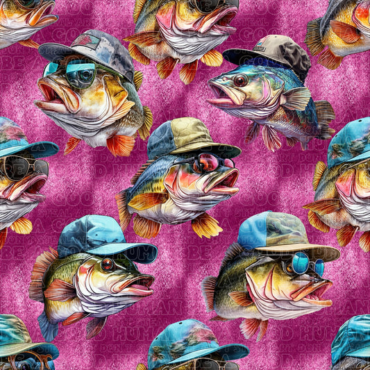 Animals fish pink