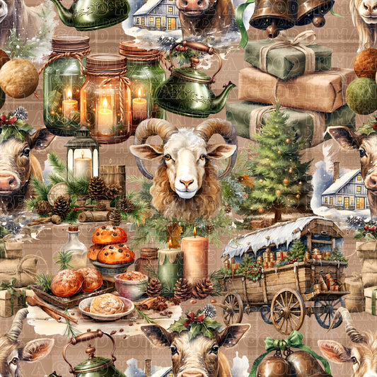 Christmas farm
