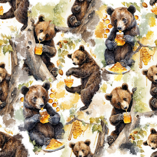 Animals honey bears