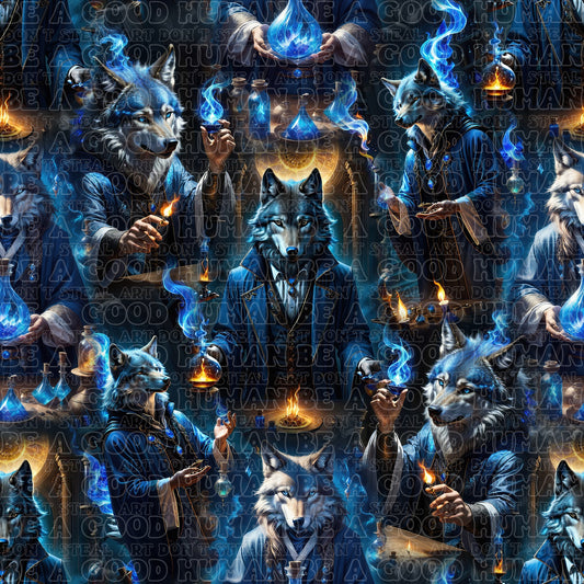 Animals magic wolfs