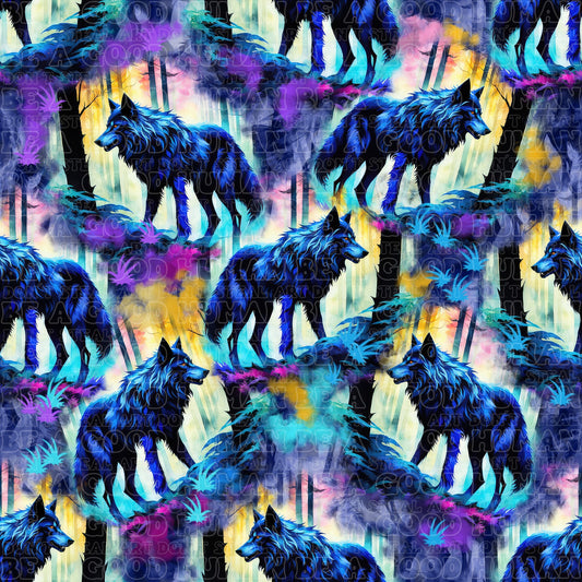 Animals wolfs