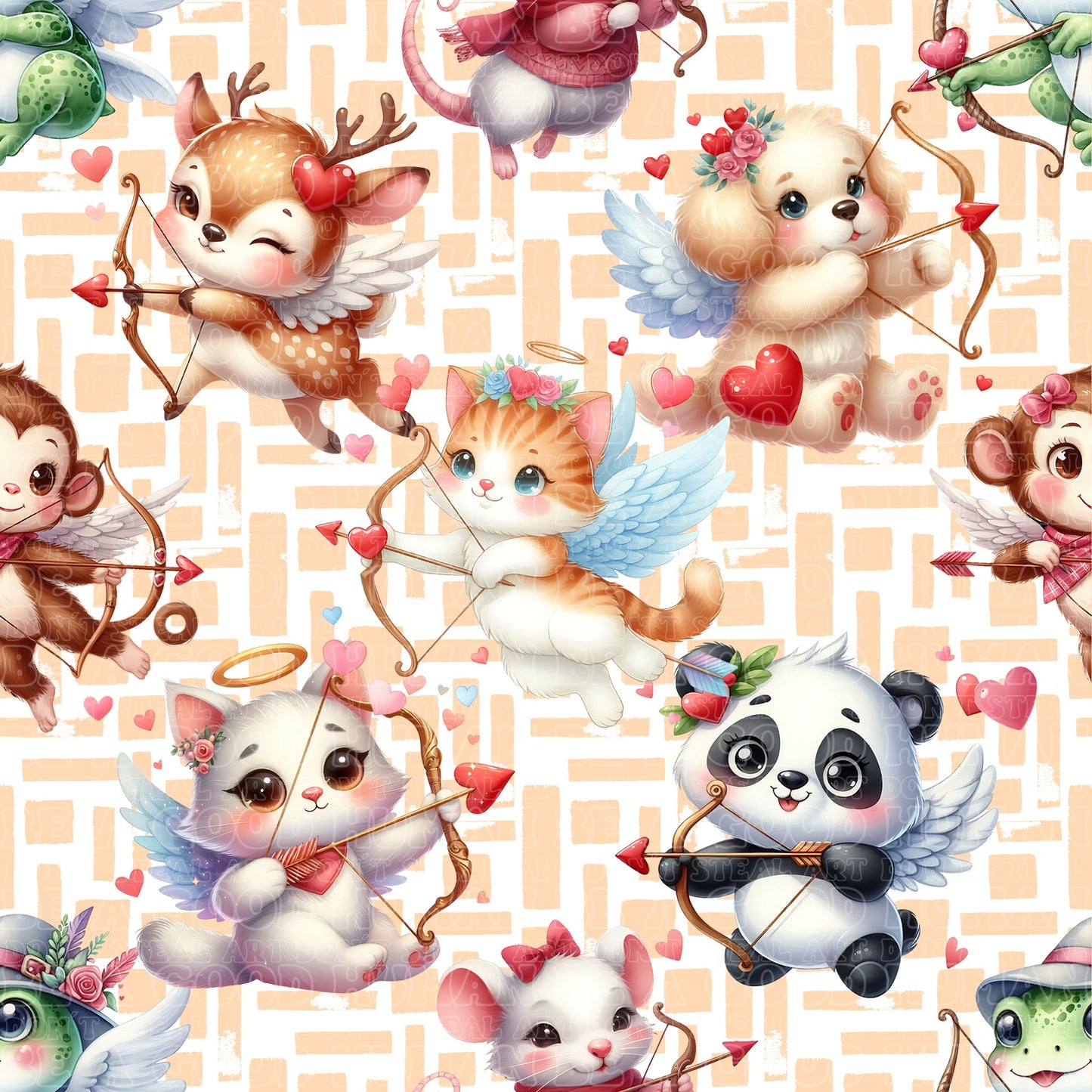 Animals cupid