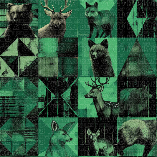 Animals woodland