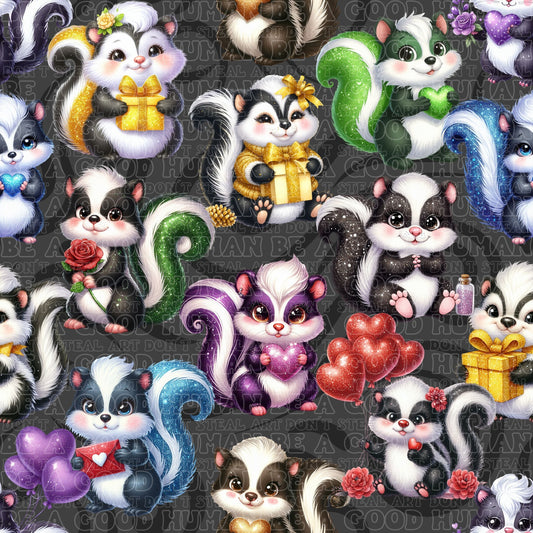 Animals skunks