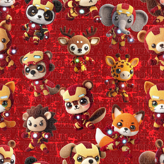 Animals iron-man