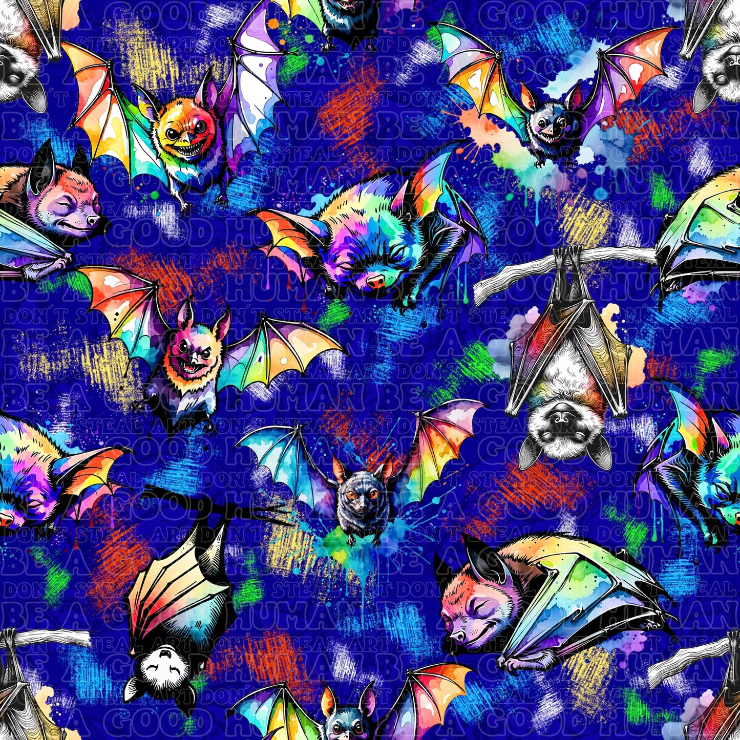 Animals summer bats