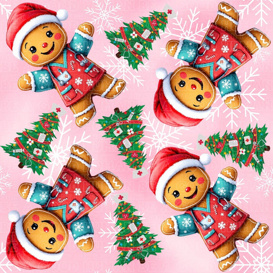Christmas nurse gingerbread 4