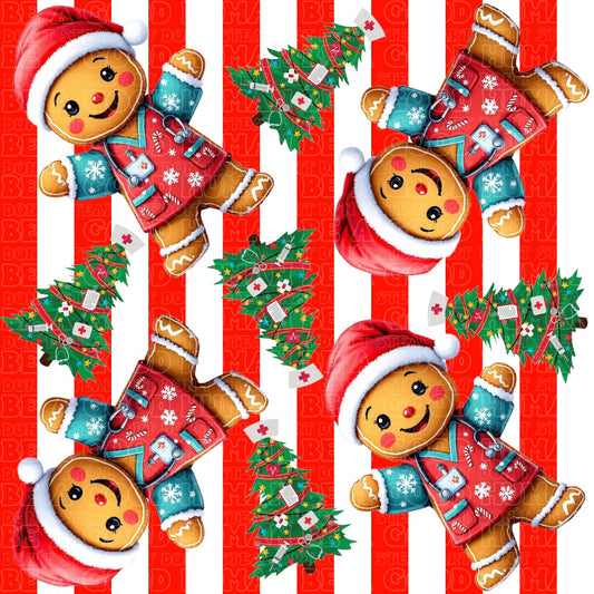 Christmas nurse gingerbread 3