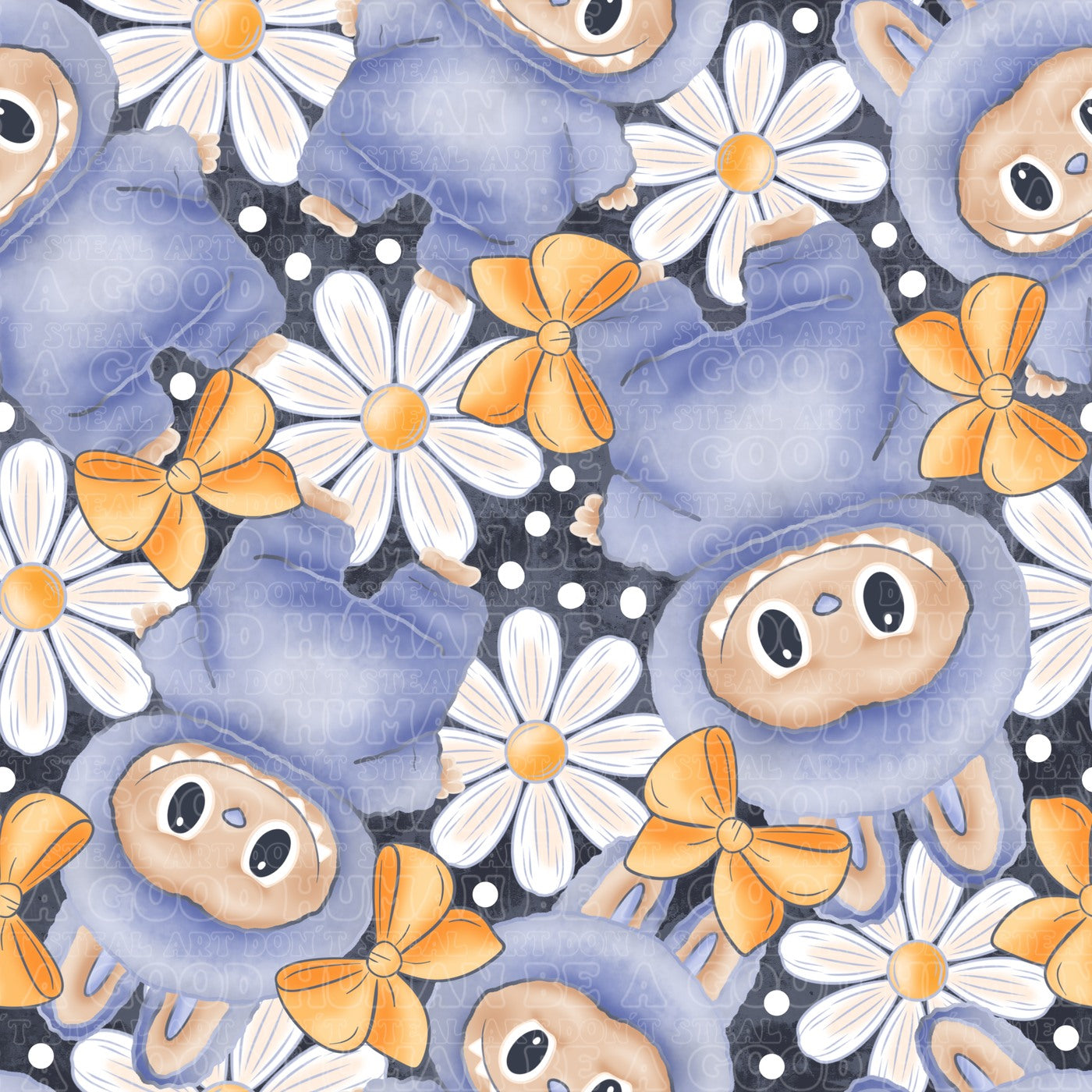 Labubu 22 daisies