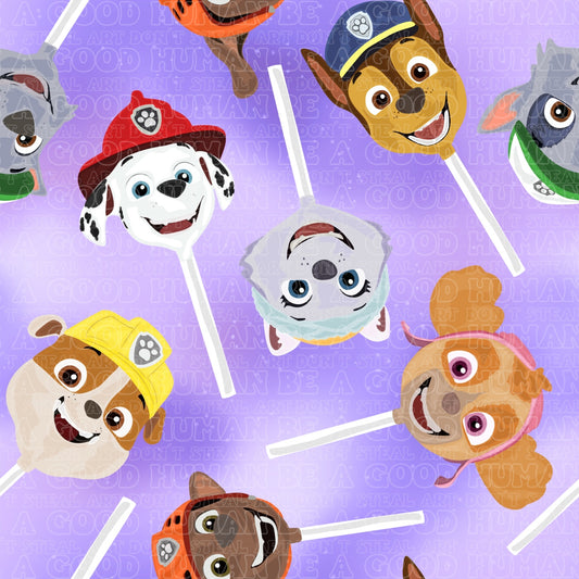 Paw Patrol 159 lollypop purple