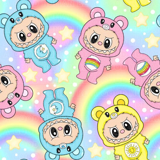 Labubu 28 rainbows