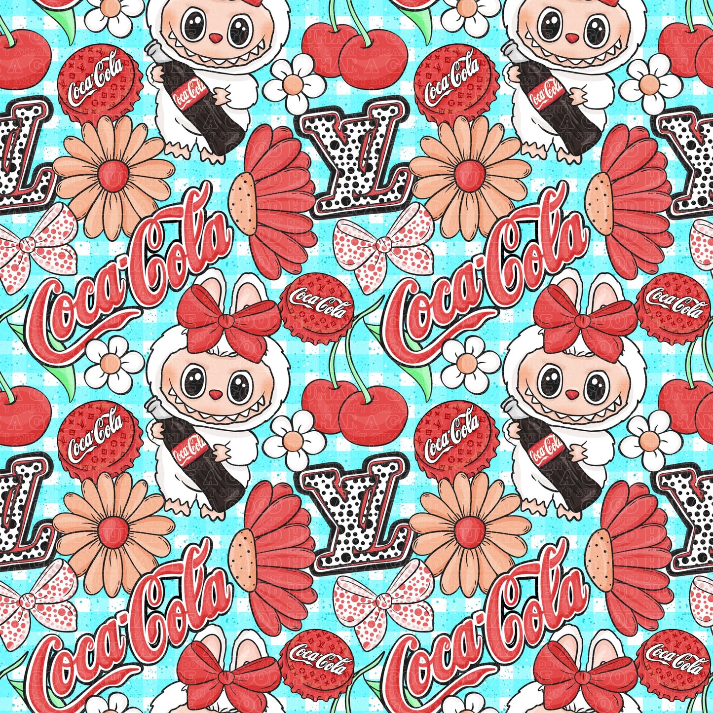 Labubu 62 Coca-Cola