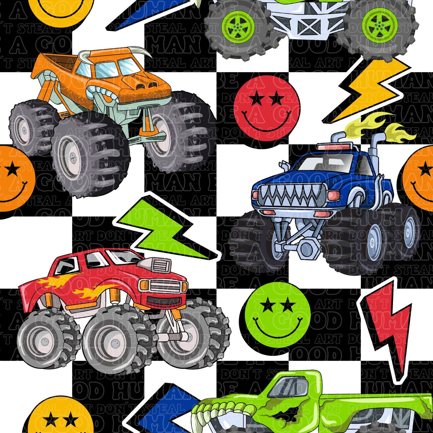Monster trucks check