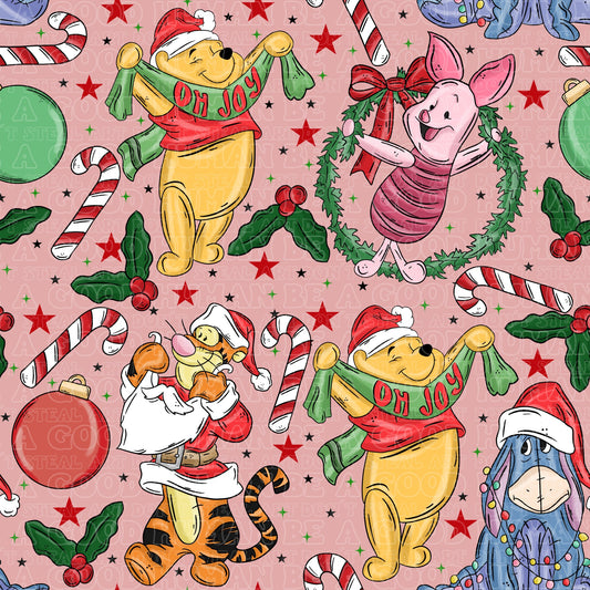 Christmas Pooh Bear