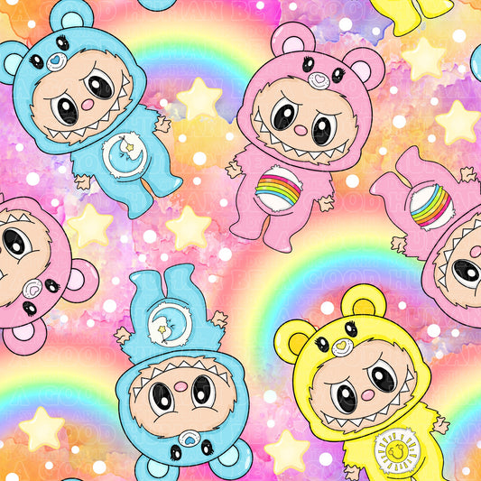 Labubu 27 rainbows