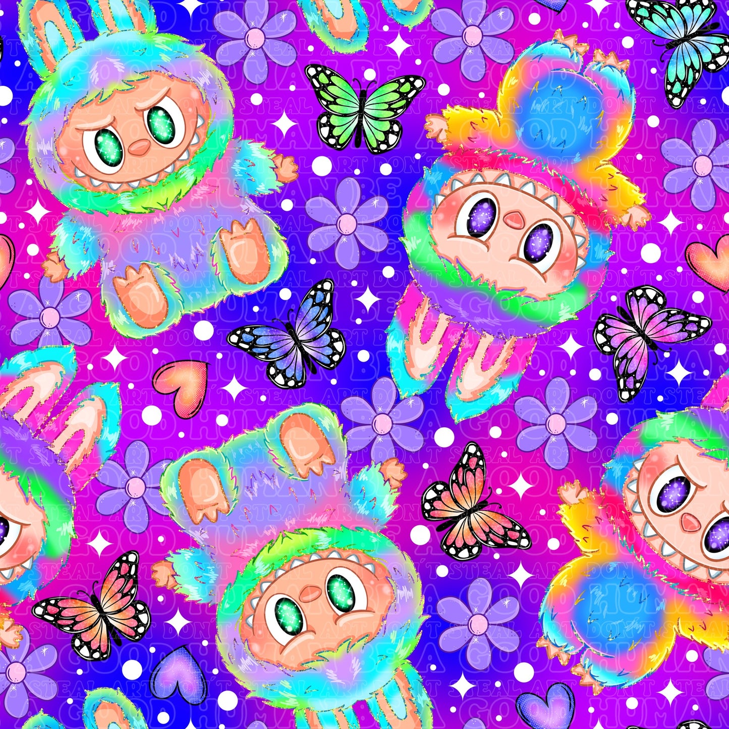 Labubu 49 rainbow