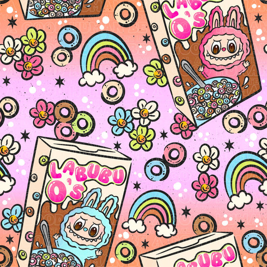 Labubu 9 cereal ombre