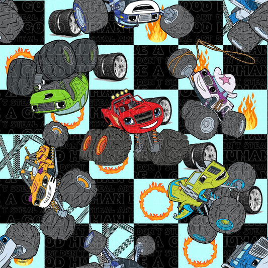 Monster trucks Blaze 3